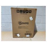 Outsunny Adirondack Chair Cushions Set of 2, Tufted High Back Patio Non-Slip Cushions for Adirondack Chairs, Beige