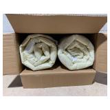 Outsunny Adirondack Chair Cushions Set of 2, Tufted High Back Patio Non-Slip Cushions for Adirondack Chairs, Beige