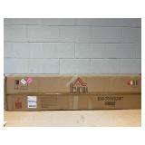 Homcom - Room Divider, Folding Privacy Screen, Room Separator, Wave Fiber Freestanding Partition Wall Divider - White