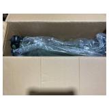 Outsunny Heavy Duty Camping Cot, Folding Bed with Soft Padded Cushion and 180° Adjustable Backrest, 400 lbs. Capacity, Green