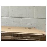 Outsunny Outdoor Privacy Screen with Planter Box, Black, Metal Privacy Panel, and Raised Garden Bed