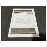 PawHut Wood Nesting Boxes Chicken Coop Accessories for Up to 3 Chickens, with Asphalt Roof, Gray