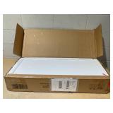 Kleankin - Tall Bathroom Storage Cabinet, Narrow Bathroom Cabinet with 3 Tier Shelving, Drawer and Adjustable Shelves - White