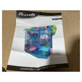 PawHut 5-Tier Hamster Cage with Tubes and Tunnels, Water Bottle, Food Dish, Exercise Wheel