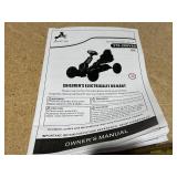 Aosom 12V Electric Go Kart for Kids w/ Adjustable Speed, Pink