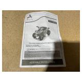 Aosom 6V Kids ATV Ride on 4-Wheeler Car, Electric Quad Toy Battery Powered Vehicle with Forward/ Reverse Switch for 18-36 Months Old Toddlers, Green