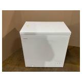 Insignia - 5.0 Cu. Ft. Garage Ready-Chest Freezer - White