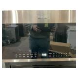 Frigidaire Gallery 30 in. 1.9 cu. ft. Over the Range Microwave with Sensor Cook in Black Stainless Steel