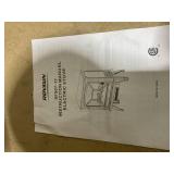 ROVSUN 20" H Electric Fireplace Stove Space Heater, 1400W Portable Freestanding with Thermostat, Realistic Flame Logs, Overheat & Tip-Over Protections for Bedroom Living Room, CSA Approved