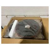 Set Of 2 26 Inch Bar Stool With Backrest And Footrest-Brown