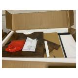 5-Tier Corner Hall Tree With Shoe Storage Bench-Rustic Brown