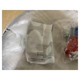 18 Inch Basketball Rim Goal Replacement with All Weather Net and Mounting Hardware-Black