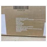 Costway 2 in 1 Toddler Vanity Set with Deatachable Top and Cute Flower Patterns