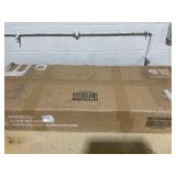 HU10448DK 3-in-1 Coat Rack with Entryway Bench & Hooks & Enclosed Cabinet, Black