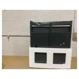 2-in-1 Rolling Tool Chest with 5 Sliding Lockable Drawers