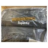 SuperFit 0.6-3.8MPH Walking Pad Under Desk Treadmill with Remote Control and LED Display Black