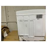 UbesGoo Compact Twin Tub Portable Mini Washing Machine 20lbs Total Washing Machine W/Drain Pump,Blue