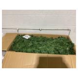 HOMCOM 60in Pre-Lit Christmas Wreath with 3D Red Bow, 11 Lighting Modes, Front Door Christmas Wreath with Remote