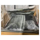 HOMCOM Power Lift Recliner Chair for Elderly, Electric Lift Chair with Massage and Heat, Remote Control, Gray