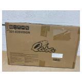 Qaba Toddler Slide Indoor, Foldable Kids Slide for Boys Girls 1.5-3 Years Old, Green