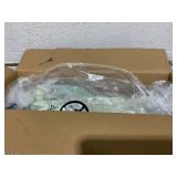 Qaba Toddler Slide Indoor, Foldable Kids Slide for Boys Girls 1.5-3 Years Old, Green