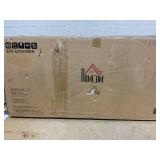 HOMCOM 48" 2 Seater Couch for Small Spaces, Modern Loveseat Sofa for Bedroom, Living Room Furniture, Small Couch, Beige