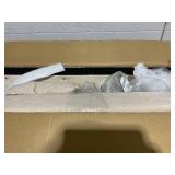 HOMCOM 48" 2 Seater Couch for Small Spaces, Modern Loveseat Sofa for Bedroom, Living Room Furniture, Small Couch, Beige