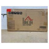 HOMCOM Shelving Unit 833-761BK Black 800 x 95 x 600 mm