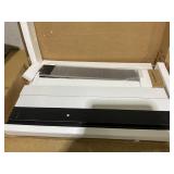 HOMCOM Shelving Unit 833-761BK Black 800 x 95 x 600 mm