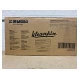 Kleankin Under Sink Pedestal Storage Bathroom Cabinet, Gray