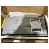 Kleankin Under Sink Pedestal Storage Bathroom Cabinet, Gray