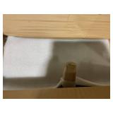 Vinsetto 500lbs Big and Tall Office Chair, Executive Computer Chair with Adjustable Height, Swivel Wheels, Cream White