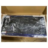 Costway - 4.75HP 2 In 1 Folding Treadmill W/Remote APP Control - Navy