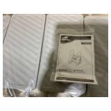 Qaba Adjustable 3 Step Toddler Tower with Handles, Non-slip Surface & Foot Pads, Gray