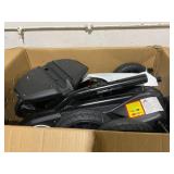 Aosom 12V Electric Go Kart for Kids w/ Adjustable Speed, White