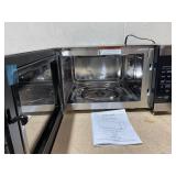 Vissani 19 in. 0.9 cu. ft. 900-Watt Countertop Microwave Oven in Stainless Steel with Convection and Air Fry