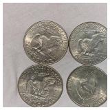 10 Qty Ike "Silver" Dollars 1971,1972,1974