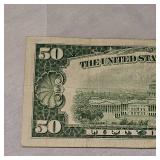 1950-D FRN Grant $50 F/XF