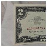 3-1963 $2 Red Seal Bills B/U Plus
