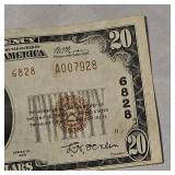 1929 $20 National Bank of St. Paul, Mn Note