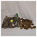 300 Qty Bag Unsearched Wheat Back Pennies