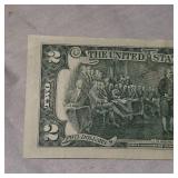 1928F $2 Red Seal Note- 1976 $2 Bill