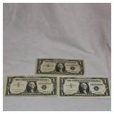 3-1957  $1 Silver Certificates