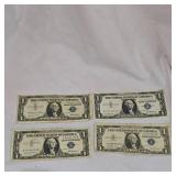 4-1957 $1 Silver Certificates