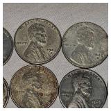10 Steel War Wheat Back Pennies