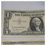 4-a957 $2 Silver Certificates