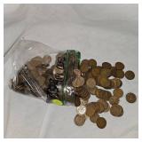 300 Unsearched Bag of Wheatback Pennies