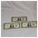 3-1957 $1 Silver Certificates