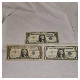 3-1957 $1 Silver Certificates