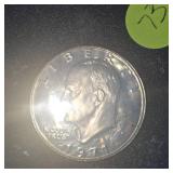 1971S Eisenhower US Proof $1, 40% silver